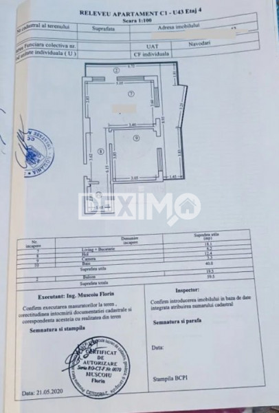 Apartament 2 Camere - Mamaia Sat - Terasa 20 Mp