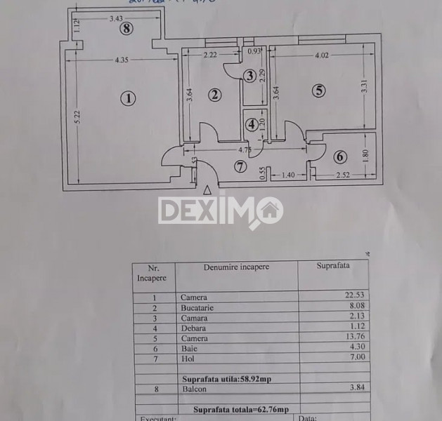 Apartament 2 Camere Decomandate - Inel I - Mobilat - Centrala Pe Gaze