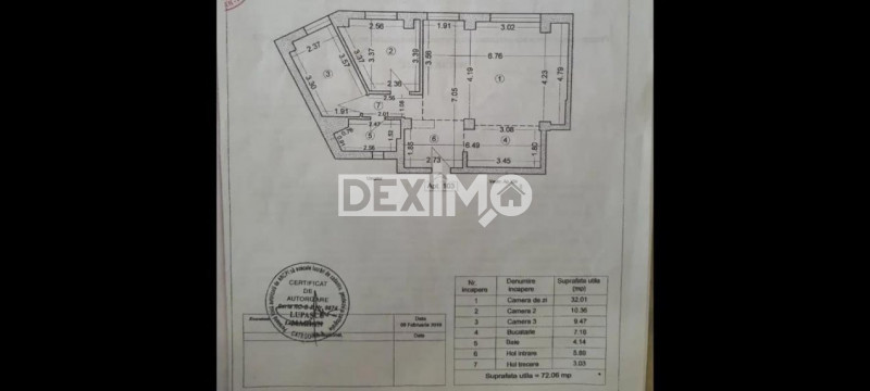 Apartament 3 Camere - Zona Far - Liber - Centrala Pe Gaze