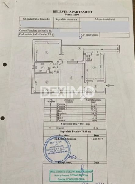Apartament 3 Camere - City Park Mall - Renovat - Centrala Pe Gaze