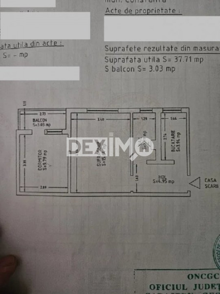Apartament 2 Camere - Tomis Nord - Gaze La Aragaz