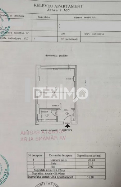 Garsoniera Moderna - Zona Baba Novac - Mobilata Utilata Complet