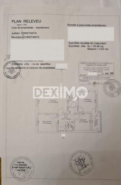Apartament 3 Camere - Inel I - Eden - Mobilat Complet - Centrala Pe Gaze