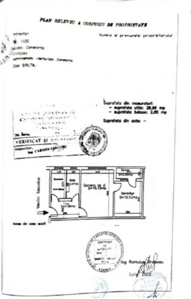 Apartament 2 Camere - Tomis Nord - Mobilat - Centrala Pe Gaze