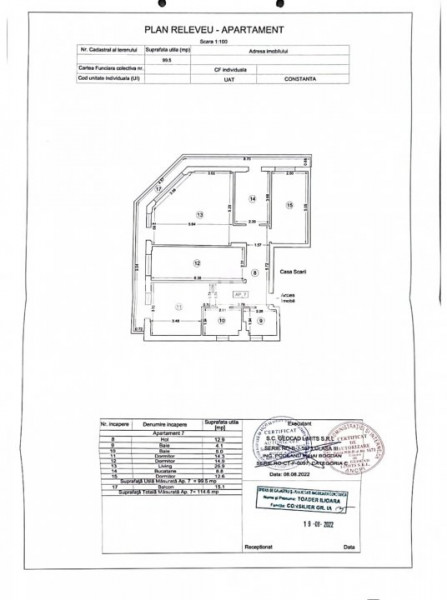 Apartament 4 Camere - Zona Compozitori - Totul Nou -Optiona Loc Parcare Acoperit