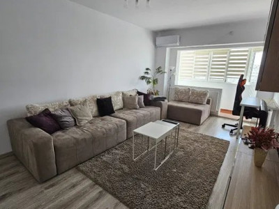 TOMIS III-ANAF APARTAMENT CU 2 CAMERE MOBILAT CENTRALA GAZE 60 MP