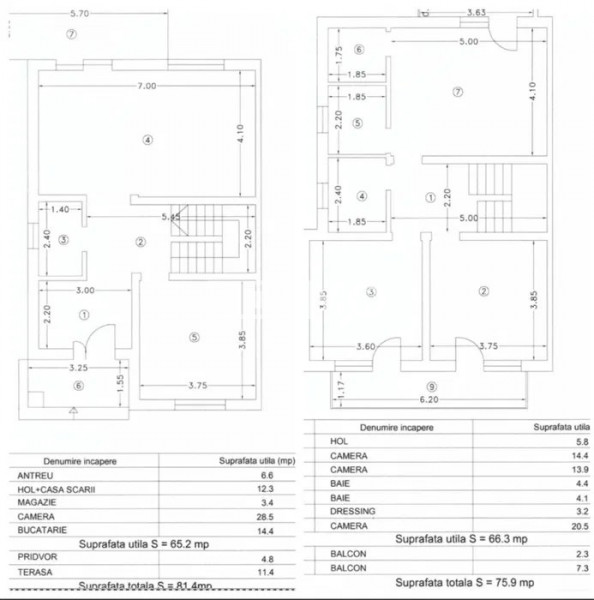 Casa P+1 - Cumpana - Constructie 2024 - Toate Utilitatile - Gata De Mutare