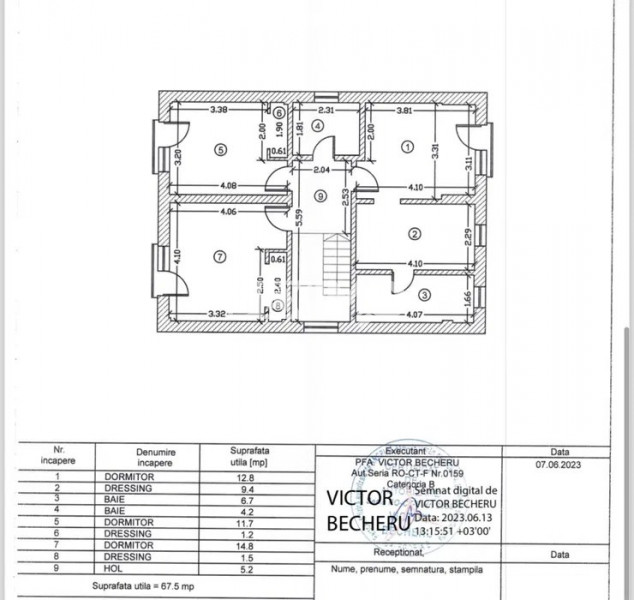 Casa D+P+Etaj+Pod - Ovidiu Sud - Teren 427 Mp - Mobilata 