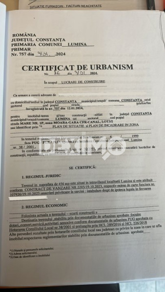 Teren 456 Mp - Lumina - Autorizatie De Construire
