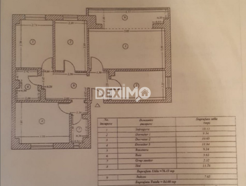 Apartament 4 Camere - Zona Eden - Centrala Pe Gaze - Negociabil !