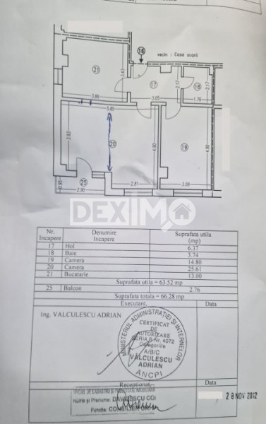 Apartament 3 Camere - Zona Compozitori - Mobilat Complet 