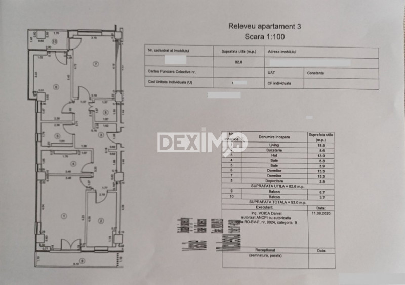 Apartament Complex Maurer - Parter Inalt - Loc Parcare - Boxa