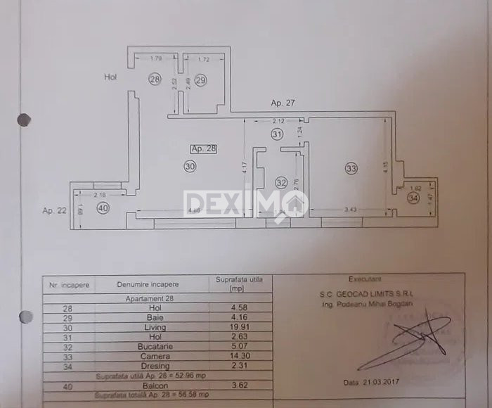 Apartament 2 Camere - Vivo - Mobilat Complet - Optional Loc Parcare