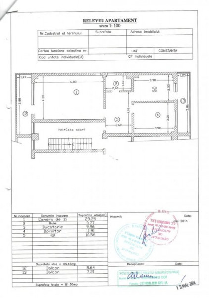 EXCLUSIV!INEL I-INSTITUTUL DE MARINA APARTAMENT CU 2 CAMERE LOC PARCARE IN GARAJ