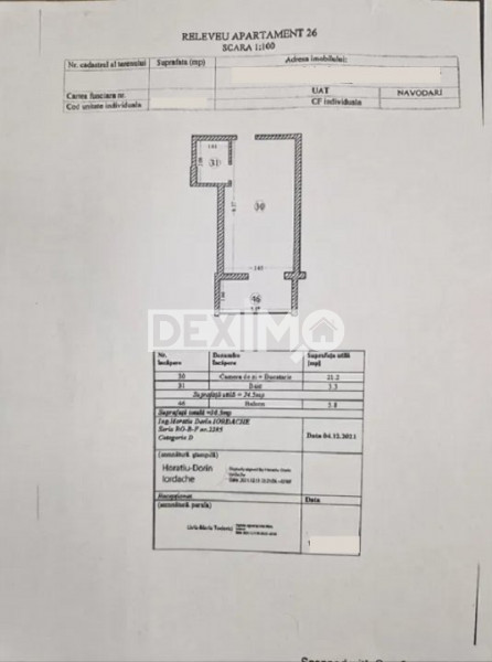 Studio Modern - Mamaia Nord - Mackerel - Mobilat Complet