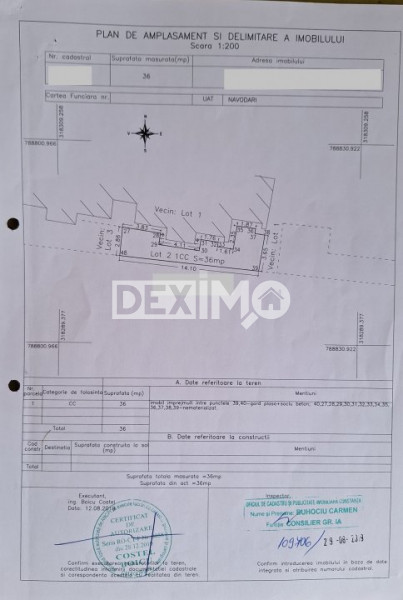 Apartament 3 Camere - Mamaia Sat - Curte Proprietate - Loc Parcare Privat