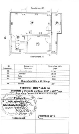 STATIUNEA MAMAIA- SUMMERLAND AP 2 CAMERE VEDERE LA MARE CU GARAJ