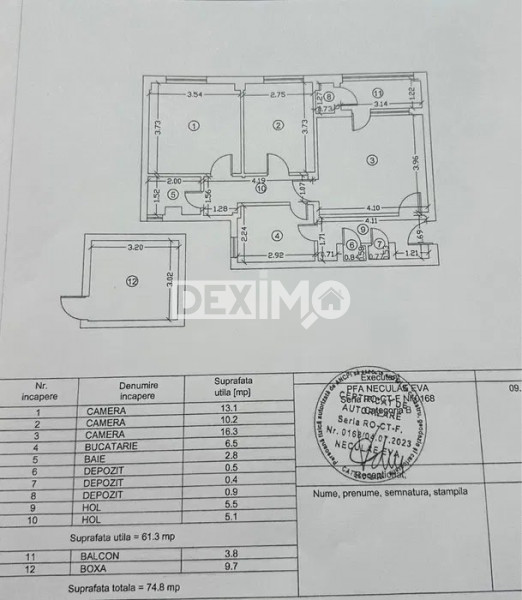 Apartament spațios cu 3 camere în KM 4-5 – confort, lumină și accesibilitate!