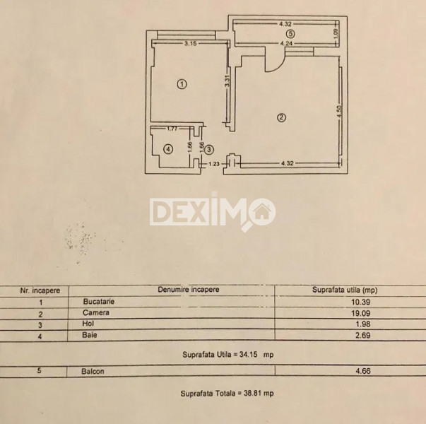 Garsoniera La Mare - Zona Hanul Cu Peste !