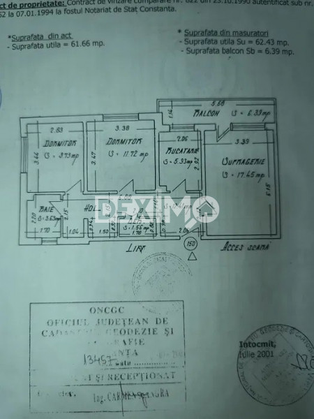TOMIS NORD-CIRESICA 3 CAMERE DECOMANDATE CENTRALA GAZE