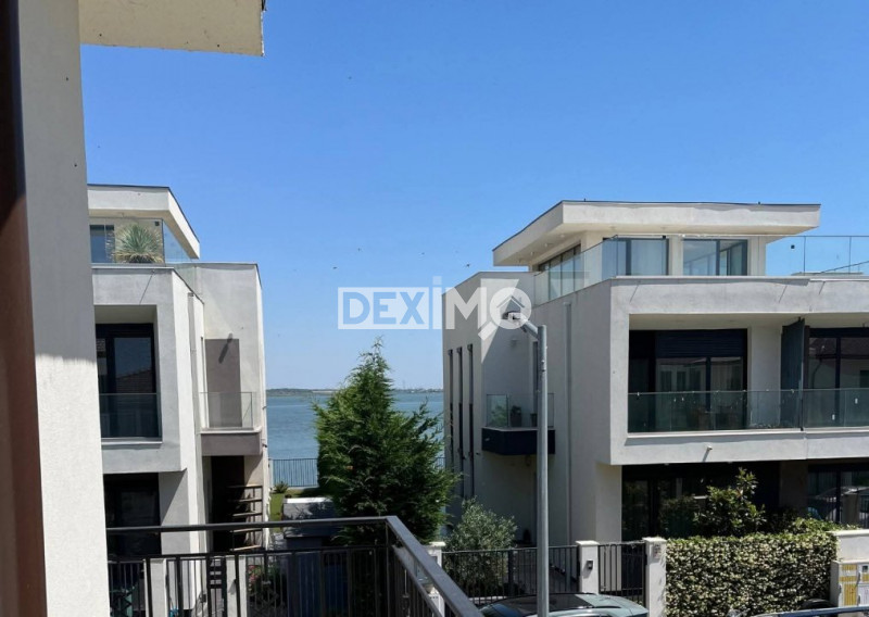 OVIDIU - VILĂ DUPLEX AL DOILEA RAND LA LAC - MOBILATA SI UTILATA LUX
