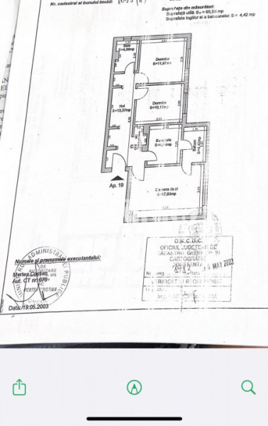 Apartament 3 Camere - La Cheie !!!