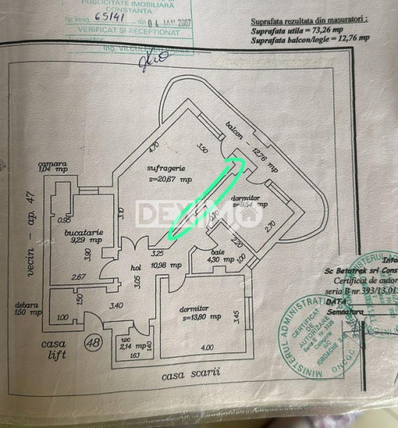 Apartament 2 Camere - Zona BCR Gara - Bloc 1990