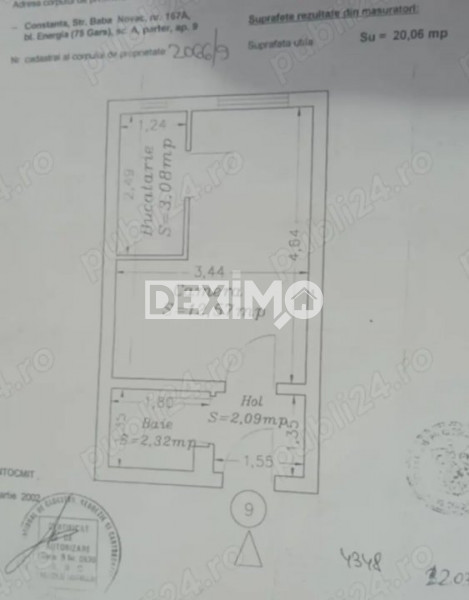 ENERGIA-COMPOZITORI GARSONIERA MOBILATA SI UTILATA