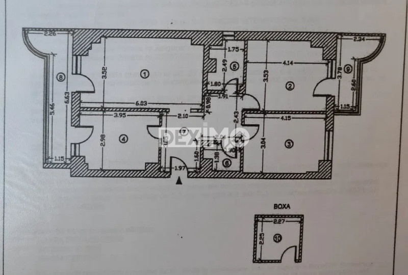 STADION-APARTAMENT CU 3 CAMERE 87 MP CENTRALA GAZE