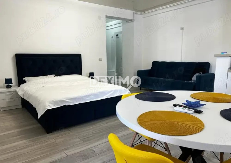 Studio spațios, complet mobilat și utilat – la 150 m de plajă, cu piscina