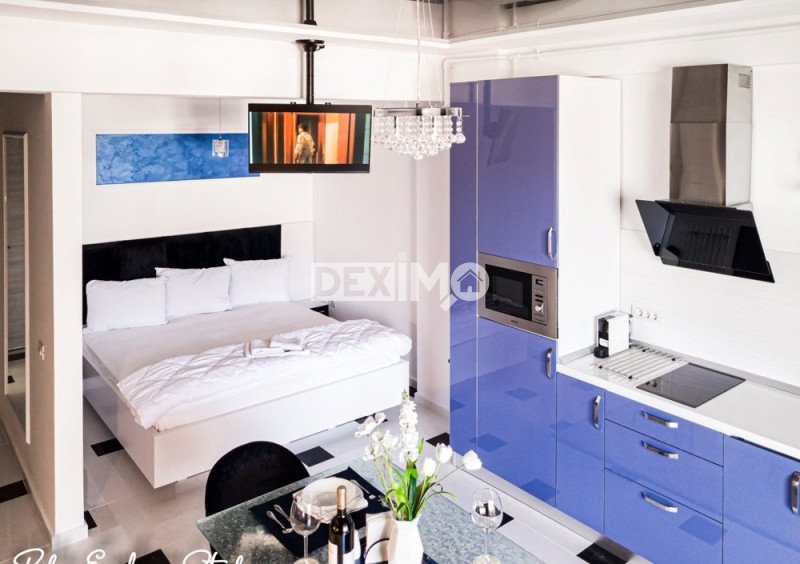 Studio modern și elegant + parcare în Mamaia Nord – Complex cu piscina