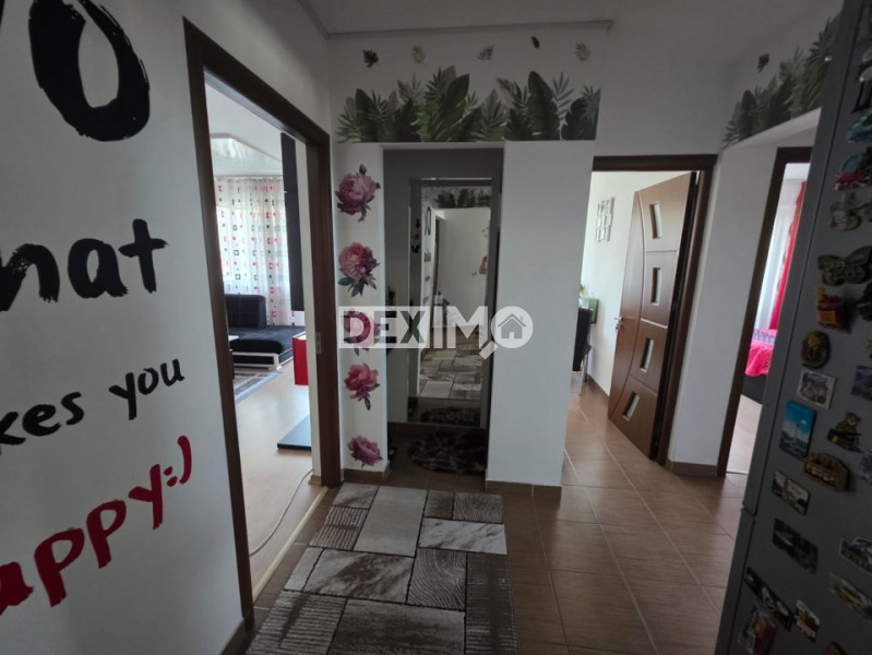 KM 4-5 APARTAMENT MOBILAT CU 3 CAMERE 2 BALCOANE BOXA