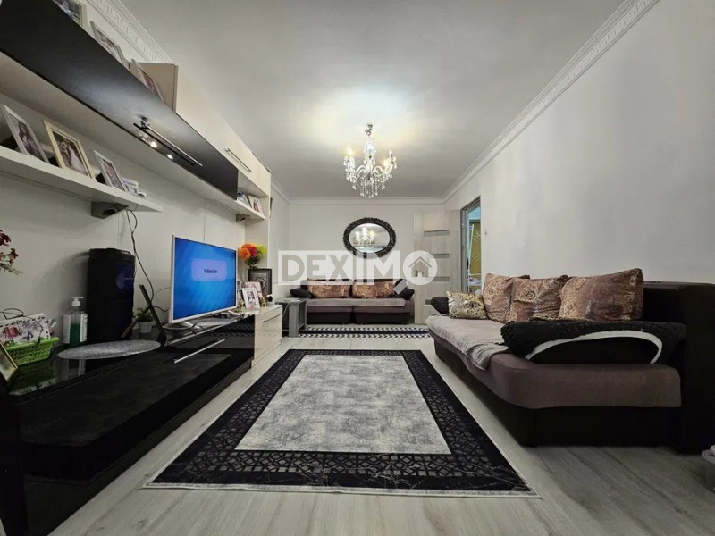 VICTORIA-APARTAMENT CU 2 CAMERE MOBILAT CENTRALA GAZE