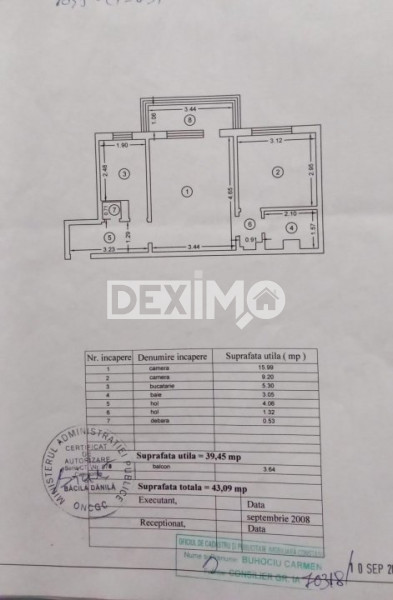 Apartament 2 Camere - La Cheie - Zona Casa De Cultura