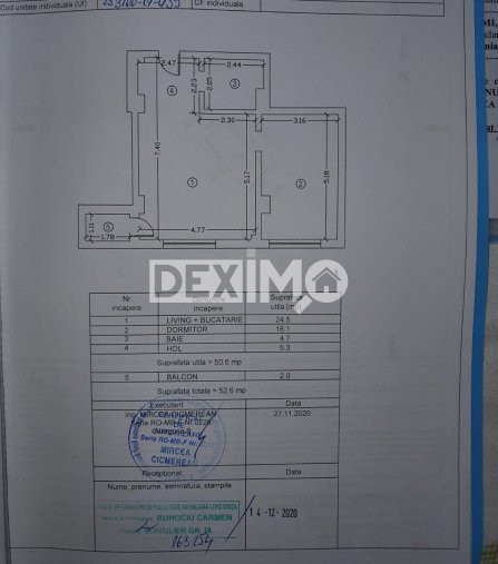 Apartament 2 Camere - Zona Tomis Plus - La Cheie - Loc De Parcare