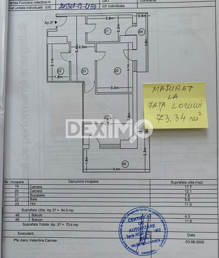 Apartament 2 Camere - Zona Rex - La Alb - Toate Utilitatile - Comision 0%