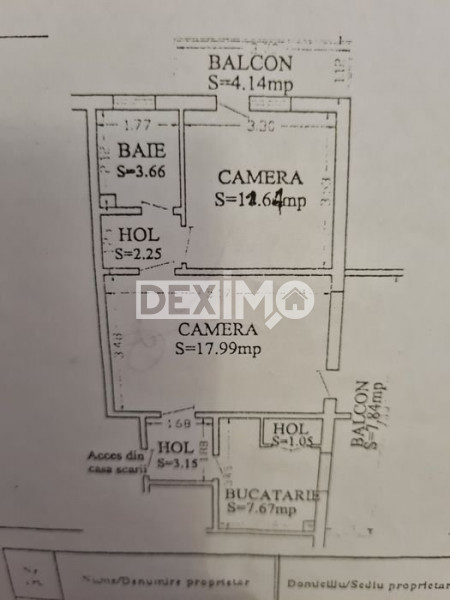 Apartament 2 Camere - Zona Tomis III - Mobilat - Etaj 4