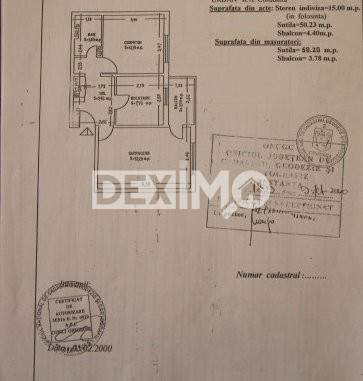 Apartament 2 Camere - Zona CET - Etaj 1 - Gaze La Usa