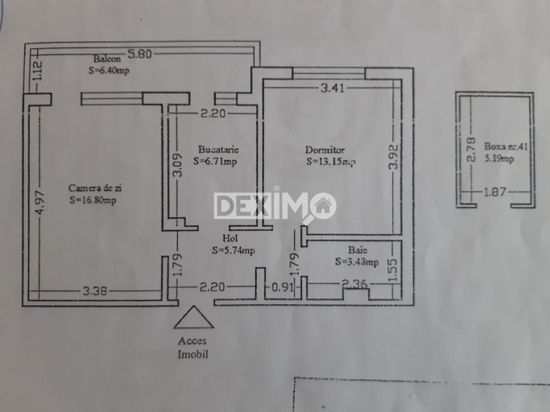 Apartament 2 Camere - Zona KM 4-5 - Gaze La Usa - Boxa