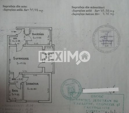 Apartament 2 Camere -  Zona Casa de Cultura - Etaj 1