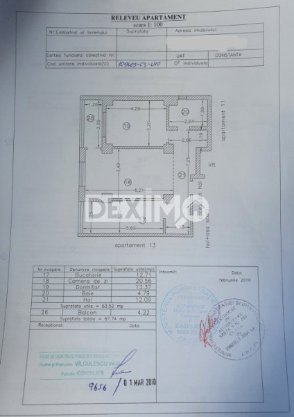 Apartament 2 Camere - Zona Eden - Gaze - Loc De Parcare