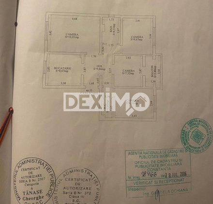 Apartament 4 Camere - Zona Dacia - Etaj 1 - Mobilat/Utilat - Gaze