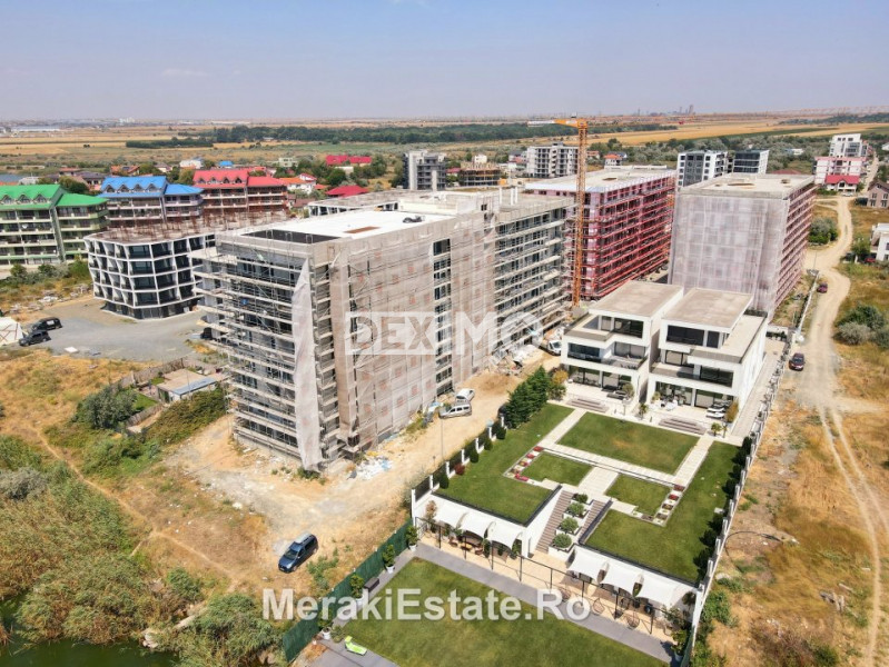 OFERTA PRET!Mamaia Nord - Apartament 2 Camere - Vedere Frontala La Lac - Meraki