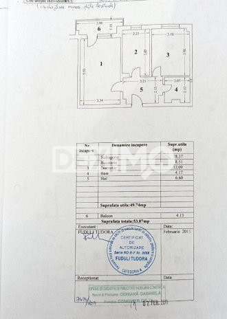 Apartament 2 Camere - Zona Dacia - Gaze Pe Scara - Boxa