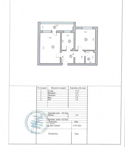 Apartament 2 Camere - Tomis Nord Cismelei - Gaze La Usa -Negociabil