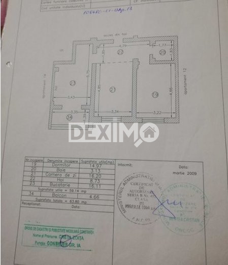 Apartament 2 Camere - Zona Inel I - Mobilat/Utilat - Gaze