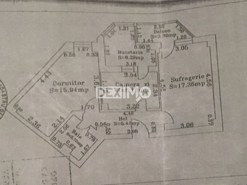 Apartament 3 Camere - Zona Boema - Gaze - Mobilat/Utilat