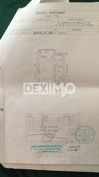 Garsoniera - Zona Capitol - Vedere Stradala 