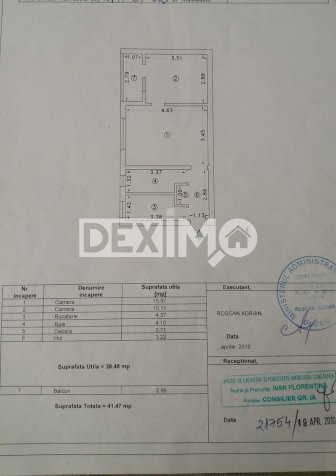 Apartament 2 Camere La Cheie - Tomis Nord - Gaze - Mobilat/Utilat