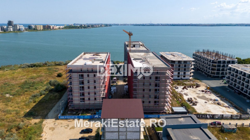 OFERTA PRET!Mamaia Nord -Apartament 2 Camere - Vedere Frontala La Lac - La Cheie